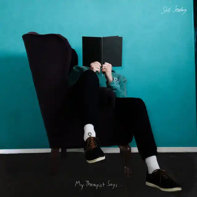 Cover art for the Still Searching song entitled Rewind